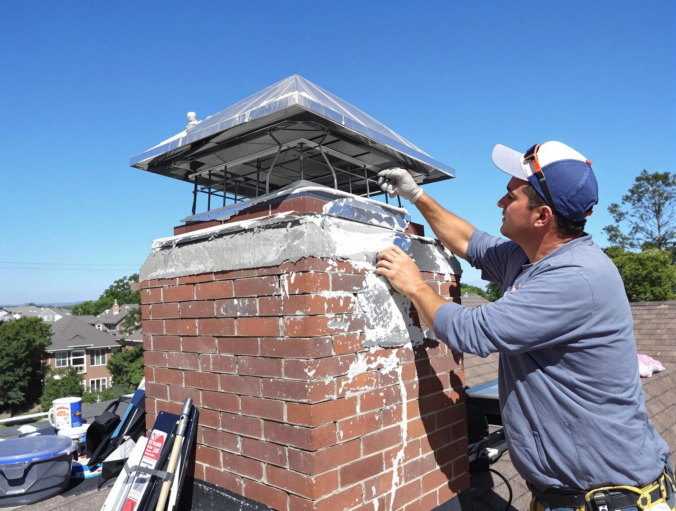 Chimney Crown Services service in Franklin, TN